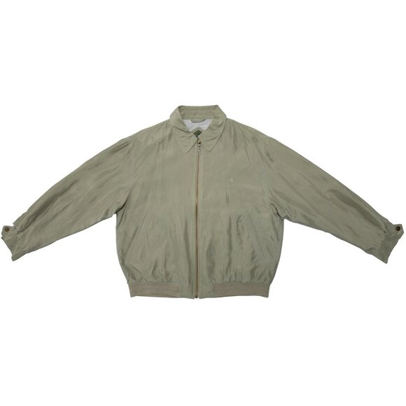 El Corte Inglés (Spain) 70s Vintage Nylon Microfiber Bomber Jacket : L - Picture 1 of 9